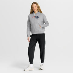 New England Patriots Women's Club Fleece Hoodie - Heather Gray | Nike cheap