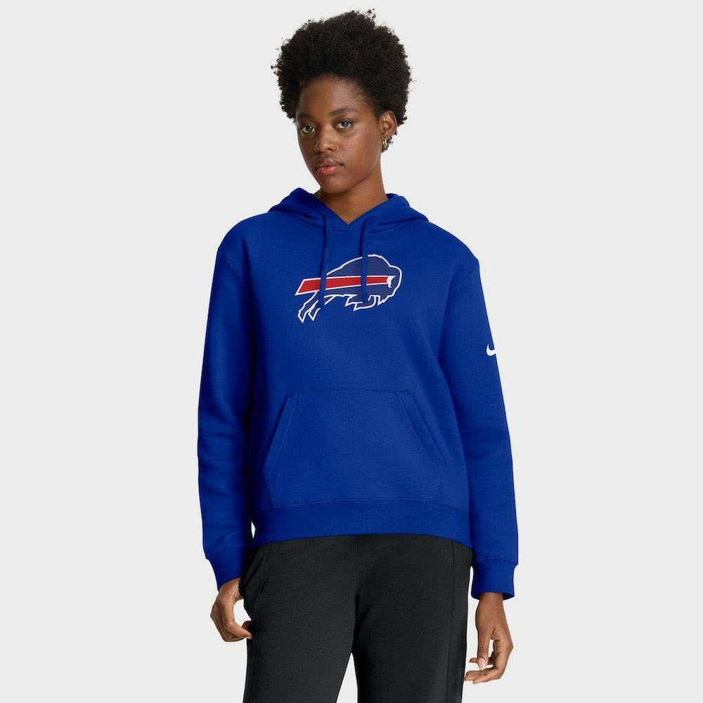 Buffalo Bills Women's Club Fleece Hoodie - Royal | Nike on sale