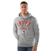 Kansas City Chiefs Starter Pullover Hoodie - Heather Gray sale