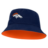 Denver Broncos Strong Side Bucket Hat - Navy for sale