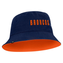 Denver Broncos Strong Side Bucket Hat - Navy for sale