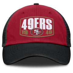 San Francisco 49ers Franchise Trucker Adjustable Hat - Scarlet/Black on sale