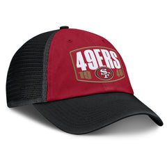 San Francisco 49ers Franchise Trucker Adjustable Hat - Scarlet/Black on sale