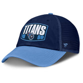 Tennessee Titans Franchise Trucker Adjustable Hat - Navy/Light Blue sale