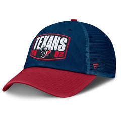 Houston Texans Franchise Trucker Adjustable Hat - Navy/Red for sale