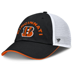 Cincinnati Bengals Reverse Trucker Adjustable Hat - Black/White for sale