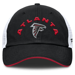 Atlanta Falcons Reverse Trucker Adjustable Hat - Black/White online