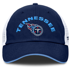 Tennessee Titans Reverse Trucker Adjustable Hat - Navy/White sale