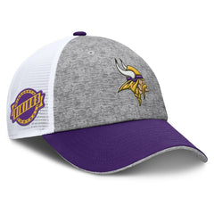Minnesota Vikings Option Trucker Adjustable Hat - Gray/Purple cheap