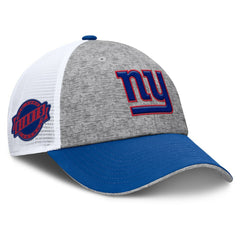 New York Giants Option Trucker Adjustable Hat - Gray/Royal sale