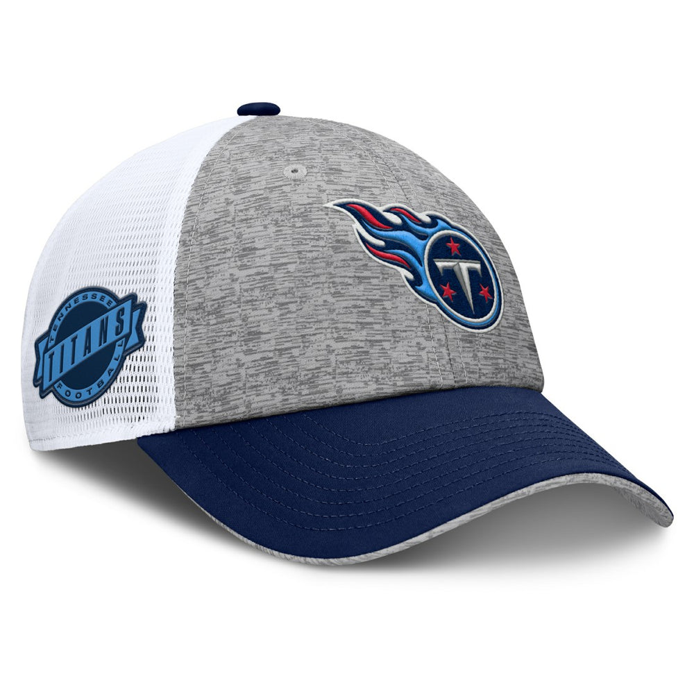 Tennessee Titans Option Trucker Adjustable Hat - Gray/Navy outlet