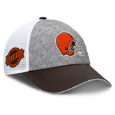 Cleveland Browns Option Trucker Adjustable Hat - Gray/Brown sale
