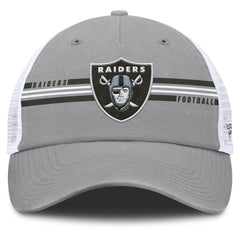 Las Vegas Raiders Singleback Trucker Adjustable Hat - Gray on sale