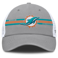Miami Dolphins Singleback Trucker Adjustable Hat - Gray online
