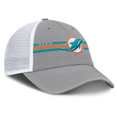 Miami Dolphins Singleback Trucker Adjustable Hat - Gray online