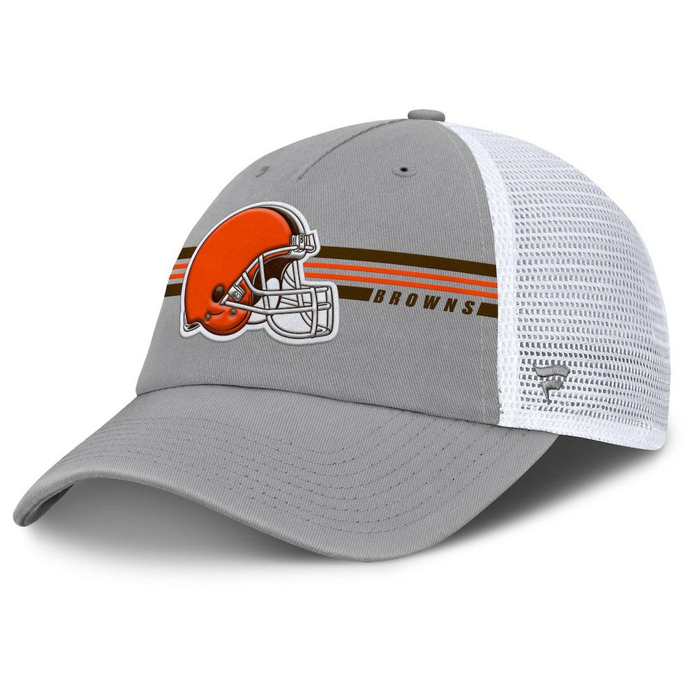 Cleveland Browns Singleback Trucker Adjustable Hat - Gray for sale