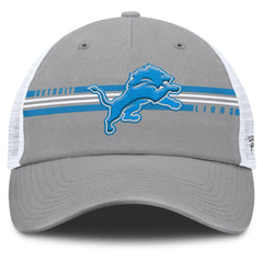 Detroit Lions Singleback Trucker Adjustable Hat - Gray sale