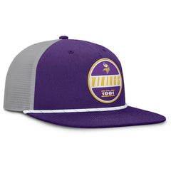Minnesota Vikings Edge Rush Trucker Adjustable Hat - Purple/Gray online