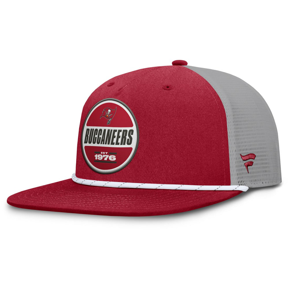 Tampa Bay Buccaneers Edge Rush Trucker Adjustable Hat - Red/Gray on sale