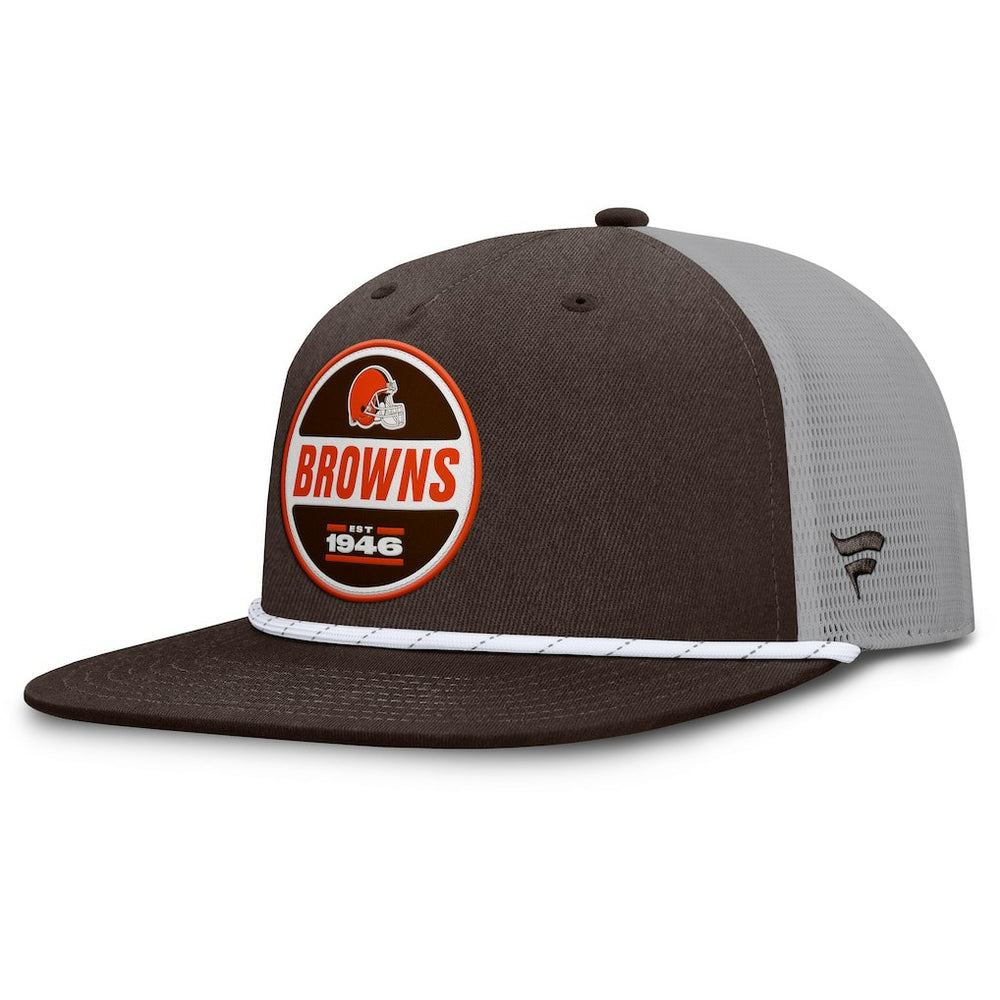 Cleveland Browns Edge Rush Trucker Adjustable Hat - Brown/Gray sale