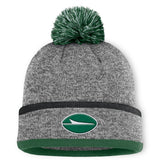 New York Jets Motion Cuffed Knit Hat with Pom - Heather Gray for sale