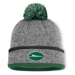 New York Jets Motion Cuffed Knit Hat with Pom - Heather Gray for sale