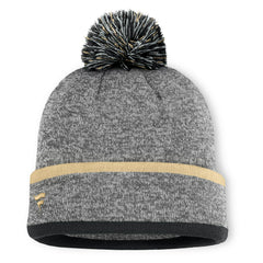 New Orleans Saints Motion Cuffed Knit Hat with Pom - Heather Gray online