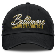 Baltimore Ravens Women's Moxie Adjustable Hat - Black online