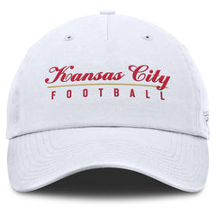 Kansas City Chiefs Women's Harmony Adjustable Hat - White for sale