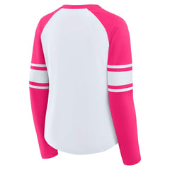 Dallas Cowboys Women's White/Pink NFL Womens Redzone Bling Lace Up LST cheap