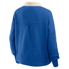 Dallas Cowboys Women's Oversized Hometown Premium Thermal Long Sleeve Shirt - Royal outlet