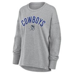 Dallas Cowboys Women's Hometown Legacy Long Sleeve T-Shirt - Heather Gray outlet