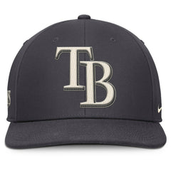 Tampa Bay Rays Statement Pro Snapback Hat - Anthracite | Nike