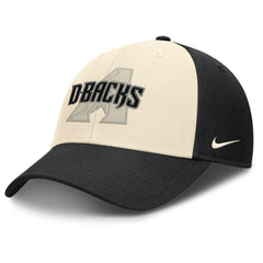 Arizona Diamondbacks Statement Club Performance Adjustable Hat - Black/Natural | Nike