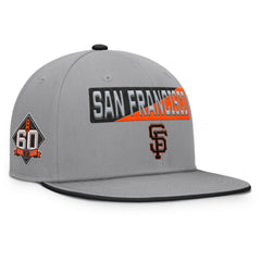 San Francisco Giants Punchout Snapback Hat - Gray