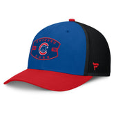Chicago Cubs Cutoff Adjustable Trucker Hat - Royal/Red