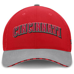 Cincinnati Reds Pennant Flex Hat - Red/Gray