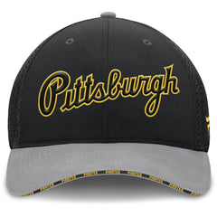 Pittsburgh Pirates Pennant Flex Hat - Black/Gray