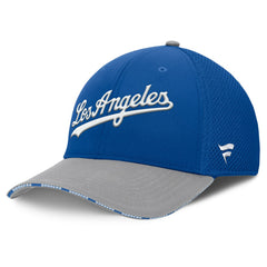 Los Angeles Dodgers Pennant Flex Hat - Royal/Gray