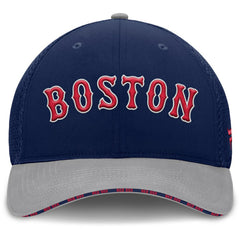 Boston Red Sox Pennant Flex Hat - Navy/Gray