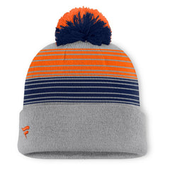 Houston Astros Balk Cuffed Knit Hat with Pom - Gray