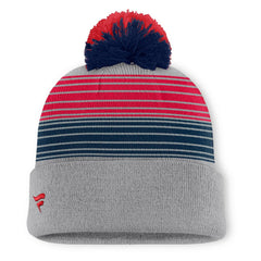 Boston Red Sox Balk Cuffed Knit Hat with Pom - Gray