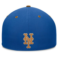 New York Mets Splinter Fitted Hat - Royal/Tan