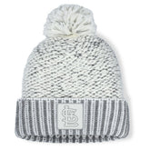St. Louis Cardinals Women's Hangtime Cuffed Knit with Pom - Heather Gray