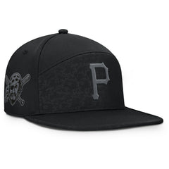 Pittsburgh Pirates Platoon Snapback Hat - Black