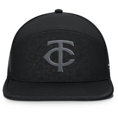 Minnesota Twins Platoon Adjustable Hat - Black