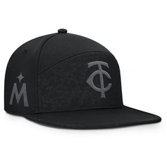 Minnesota Twins Platoon Adjustable Hat - Black