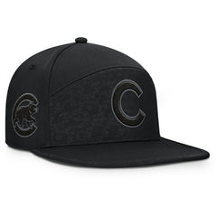 Chicago Cubs Platoon Snapback Hat - Black