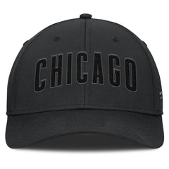 Chicago Cubs Overpower Flex Hat - Black