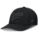 Minnesota Twins Overpower Flex Hat - Black